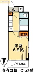 クオリ下総中山の物件間取画像